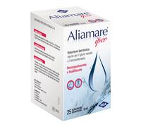 Ibsa Aliamare Iper - 25 flaconcini monodose | Soluzione ipertonica (3%) di acqua di mare. Decongestiona Il Naso E Fluidifica Il Muco