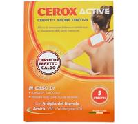 IBSA Farmaceutici CEROX ACTIVE AZIONE LENITIVA EFFETTO CALDO 5 PEZZI