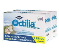Ibsa Farmaceutici SALVIETTE PERIOCULARI OCTILIA BIPACK 20+20 GARZE MONOUSO