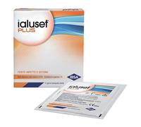 Ibsa Farmaceutici Italia Garza Ialuset Plus Impregnata Di Crema Di Acido Ialuronico 0,05%, Di Sulfadiazina Argentica 1%, Macrogo