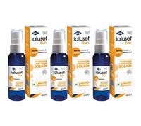 IBSA Ialuset Sun Spray Scottature e Irritazioni Solari 3x100 ml Spray