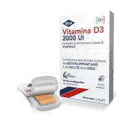 IBSA VITAMINA D3 2000UI - Integratore vitamina d che contribuisce al normale funzionamento del sistema immunitario - 30Film Ora