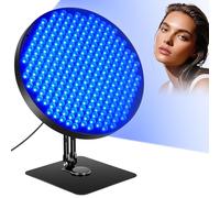 Ibtyzo Lampada abbronzante da 50 W, per casa, 460 NM, con 250 LED, regolabile a 360° e timer