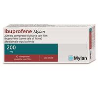 Ibuprofene 12 Compresse Rivestite 200mg Mylan