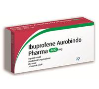 AUROBINDO PHARMA ITALIA Srl IBUPROFENE AUR*20CPS MOL 400MG