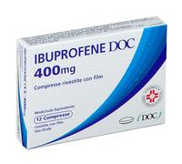 Ibuprofene DOC 400 mg 12 Compresse Rivestite