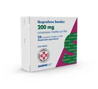 Ibuprofene Sandoz 200 mg 24 Compresse Rivestite