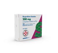 Ibuprofene Sandoz 200 mg 24 Compresse Rivestite con Film