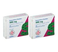 Ibuprofene Sandoz 24 Compresse Rivestite 2x24 pz Compresse rivestite c