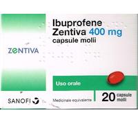 Ibuprofene Zentiva 400 mg Antinfiammatorio 20 Capsule