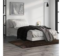 IBUQDDV Bed Telai per letti Letto a Piattaforma Struttura letto Giroletto Grigio Cemento 90x190 cm in Legno Multistrato per camere da letto e hotel