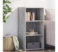 IBUQDDV Credenza Sonoma grigia, 45 x 41 x 93 cm, materiale in legno con spazio e design senza tempo, materiale durevole con resistenza all'umidità e facile da pulire per modernità