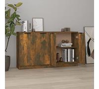 IBUQDDV Credenze, 2 pezzi, in legno di legno da 60 x 30 x 70 cm, con design minimalista e ampio spazio di archiviazione, versatili come mobili