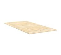 IBUQDDV Letto a Piattaforma Bed Struttura letto Telai per letti Doghe per Letto 100x200 cm in Legno Massello di Pino per Camera da Letto