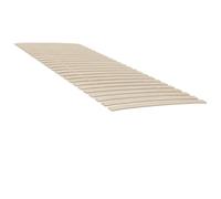 IBUQDDV Letto a Piattaforma Bed Struttura letto Telai per letti Reti a Doghe con 48 Doghe 2 pz 80x200 cm