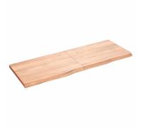 IBUQDDV Ripiano a Parete in Legno Massello di Rovere Rustico Pieghevole, Mensola da Parete con Bordi Vivi Verniciata, Scaffale Multiuso per Bagno Cucina Soggiorno, 140x50 cm,