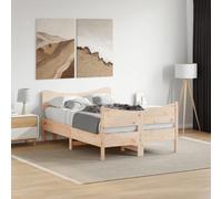 IBUQDDV Struttura letto Letto a Piattaforma Telai per letti Letto senza Materasso 120x190 cm in Legno Massello di Pino