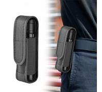IBXWMNG cinturone tattico militare,Custodia Universale in Nylon per Cintura，LED Cinturone Torcia Fondina，porta torcia cinturone,Adatto per la caccia all'aperto, l'escursionismo, il campeggio