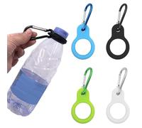 IBXWMNG Set di 4 Fibbia per bottiglia d'acqua,portaborraccia con moschettone,gancio per clip per gabbia portachiavi per campeggio,Facile da trasportare la borraccia