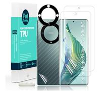 Ibywind 2 Pezzi Pellicola Protettiva per Honor Magic 5 Lite 5G/Honor X9a(6,67")+1 Pezzo Protettore Len Della Fotocamer 1 Pezzo Pellicola Posteriore,Pellicola TPU Flessibile,HD Clear,Senza Bolle