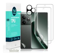 Ibywind 2 Pezzi Pellicola Protettiva per Realme GT 6 5G/GT 6T 5G 6,78"+1 Protettore Len Della fotocamer 1 Pellicola Posteriore,Pellicola TPU Flessibile Bubble Free HD Clear