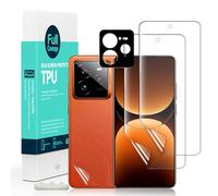 Ibywind 2 Pezzi Pellicola Protettiva per Realme GT 7 Pro 5G+1 Protettore Len Della fotocamer 1 Pellicola Posteriore,Pellicola TPU Flessibile