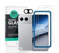 Ibywind 2 Pezzi Vetro Temperato per OnePlus Nord 4 5G 6,74",con 1 Pezzo Pellicola Fotocamera,Pellicola posteriore da 1 pezzo,Anti Graffio,Pellicole Protettive con Durezza 9H,Trasparente HD,Antiurto