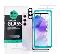 Ibywind 2 Pezzi Vetro Temperato per Samsung Galaxy A55 5G,con 1 Pezzo Pellicola Fotocamera,Pellicola posteriore da 1 pezzo,Anti Graffio,Pellicole Protettive con Durezza 9H,HD Chiaro,Ultra Resistente