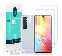 Ibywind Pellicola Protettiva per Mi Note 10 Lite,[2 Pezzi]con Protezione Obiettivo Fotocamera,Pellicola Protettiva Retro,Compatibile con Il Lettore di Impronte digitali