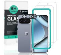Ibywind per Google Pixel 10 Pro 5G Pellicola Protettiva,2 Pezzi Durezza 9H Vetro Temperato con 1 Pezzo Protezione Fotocamera,Kit Montaggio,Nessuna Bolle,Antigraffio