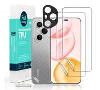 Ibywind per Honor 400 Pro 5G, 2 Pezzi Pellicola Protettiva+1 Pezzo Protezione Fotocamera +1 Pezzo Film Posteriore,Pellicole TPU Flessibile[Non Vetrino],Senza Bolle