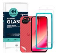 Ibywind Vetro Temperato per Google Pixel 10a 5G,2 Pezzi Durezza 9H PellicolaProtettiva con Protezione Fotocamera,Facile da installare,Compatibile con ImpronteDigitali,Antigraffio,Senza Bolle