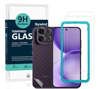 Ibywind Vetro Temperato per Oppo Reno16c 5G,2 Pezzi Durezza 9H PellicolaProtettiva con Protezione Fotocamera,Facile da installare,Compatibile con ImpronteDigitali,Antigraffio,Senza Bolle