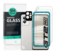 Ibywind Vetro Temperato per Realme GT 2 Pro 5G 6.7 [2 Pezzi]con Metallico