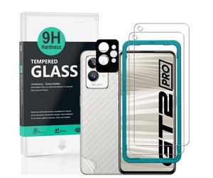 Ibywind Vetro Temperato per Realme GT 2 Pro 5G 6.7 [2 Pezzi]con Metallico