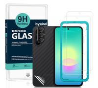 Ibywind Vetro Temperato per Samsung Galaxy A27 5G,2 Pezzi Durezza 9H PellicolaProtettiva con Protezione Fotocamera,Facile da installare,Compatibile con ImpronteDigitali,Antigraffio,Senza Bolle