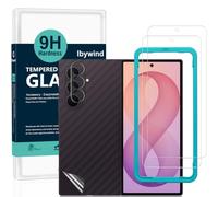 Ibywind Vetro Temperato per Samsung Galaxy Z Fold8 Ultra 5G,2 Pezzi Durezza 9H PellicolaProtettiva con Protezione Fotocamera,Facile da installare,Compatibile con ImpronteDigitali,Antigraffio