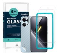 Ibywind Vetro Temperato per Xiaomi Poco X8 Pro Max 2 Pezzi Durezza 9H