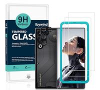 Ibywind Vetro Temperato per ZTE nubia RedMagic 11 Air,2 Pezzi Durezza 9H PellicolaProtettiva con Protezione Fotocamera,Facile da installare,Compatibile con ImpronteDigitali,Antigraffio,Senza Bolle