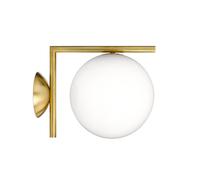 FLOS IC C/W1 applique, ottone spazzolato Flos
