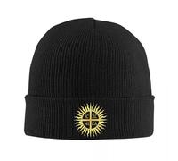 IC XC Nika Sun Cross Cappelli Autunno Skullies Berretti Moda Gesù Cristo Caps Femminile Maschio Acrilico Bonnet
