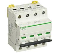 Interruttore magnetotermico Schneider 4P 40A 10KA C 4 moduli A9F89440