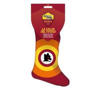 Icam Calza del Tifoso Roma con Tavolette di Cioccolato al Latte e Praline Ripiene alla Nocciola, con Sorpresa Ufficiale 140g (Edizione 2026)