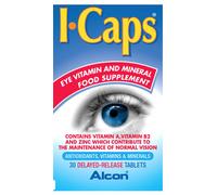 ICaps - Occhio & Vision Salute Vitamina & Minerale Compresse 30s, (Luteina &