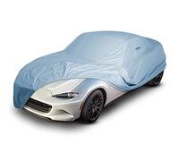 iCarCover Copertura per auto di alta qualità per Mazda Miata MX-5 2016-2025, resistente, impermeabile, per tutte le stagioni, su misura, per interni ed esterni, protezione UV e neve, con cinghie e