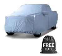 iCarCover Telo copriauto impermeabile a 30 strati per camion, per tutte le condizioni atmosferiche, pioggia, neve, raggi UV, F-150, Chevy C/K 1500 2500, Silverado, Ram, Tundra, Sierra, taglia T77