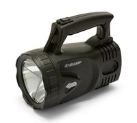 Velamp Faro Ricaricabile LED super luminoso 5W. Torcia LED potente professionale 350 lumen. Portata: 400m, 5 ore di luce. Impermeabile IP43. Per Campeggio, Pesca, Trekking, Emergenze