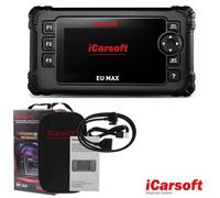iCARSOFT EU MAX dispositivo diagnostico OBD2 per veicoli europei + aggiornamenti
