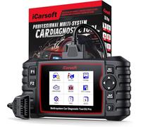 iCarsoft EU Pro OBD2 Scanner Strumento diagnostico, lettore di codici auto. Test batteria, reset olio, EPB, DPF, BMS, ecc, SAS, ABS, codifica iniettore