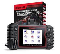 iCarsoft FR V2.0 OBD2 Auto Diagnostica per Marchi Francesi e Italiani, Diagnosi Auto in Italiano Tutti i Sistemi, 9 Funzioni di Ripristino, Olio/EPB/BMS/ETC/SAS/INJ/TPMS/DP-F/ABS, Aggiornamento a Vita